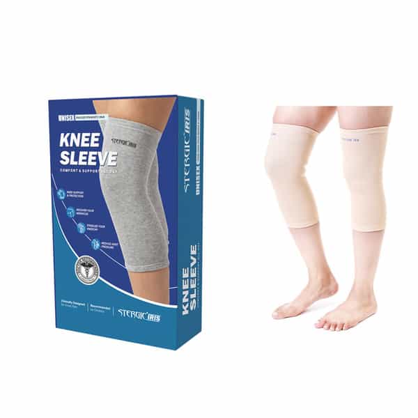 Stergic Iris Knee Support Cap Brace/Sleeves For Knee Support & Pain Relief - Extra Extra Large Size