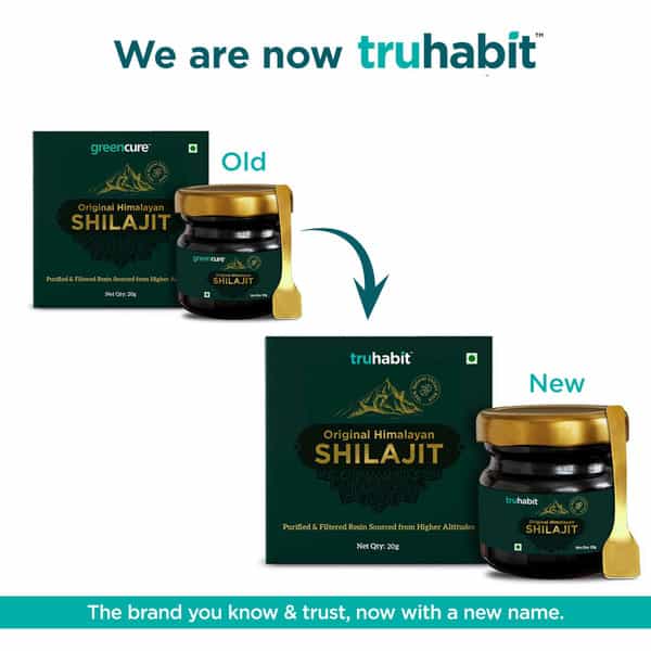 Truhabit Original Himalayan Shilajit | Shilajeet Original | Silajit For Man / Woman (20G)