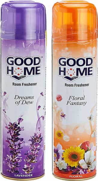 Good Home Lavender And Floral Spray - Room & Air Freshner (2 X 130 Ml)
