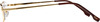 Klar Eye Full Rim Rectangle Reading Glasses Men And Women Powers +0.75 To +3.50+2.0 Power Gold