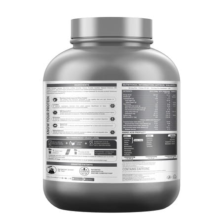 Muscleblaze Biozyme Iso-Zero | Low Carb Whey Protein Isolate (Blue Tokai Cafe Latte | 2kg)