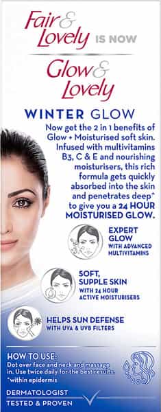 Fair & Lovely Winter Glow Face Cream - 80 G