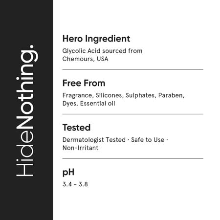 Minimalist Aha 25% + Pha 5% + Bha 2% Exfoliant Peel For Skin Brightening Glow &Pore Cleansing -30ml