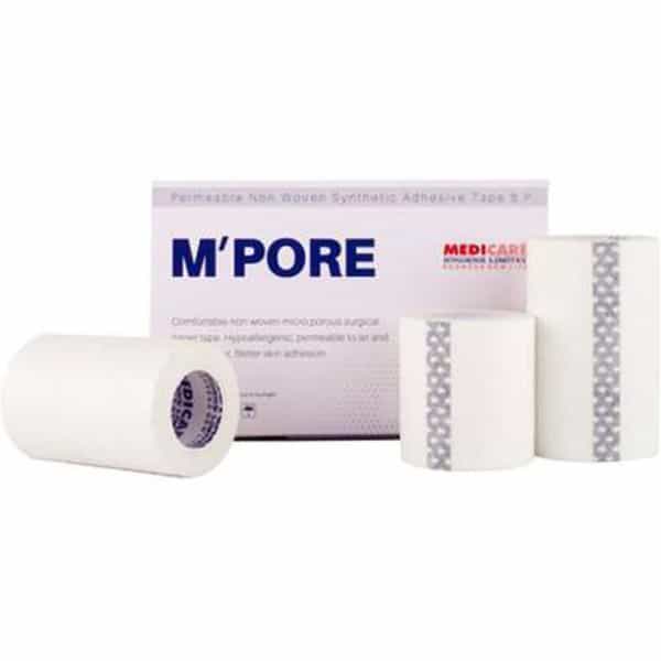 M'pore Surgical Tape (0.5 Inch) (Pack Of 1)