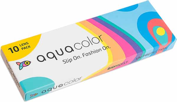 Aquacolor Daily Disposable Dusky Brown (10 Lenses/Box/Plano) (0)
