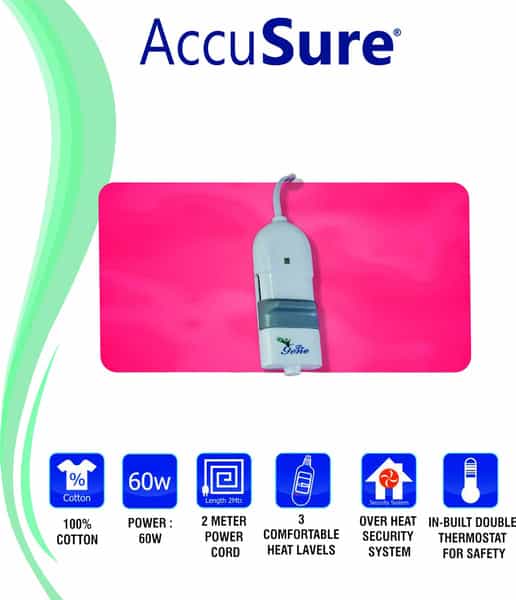 Accusure Electric Heating Pad
