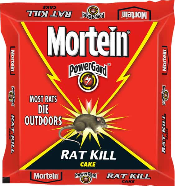 Mortein Powergard Rat Kill Cake - 100G Pack