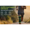 Actifit Knee Support With Adjustable Band - Compression Brace - Size Xl (Green)