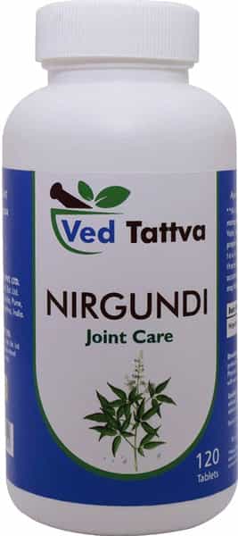 Ved Tattva Nirgundi Tablet (Vitex Negundo) 120 Tablets (Pack Of 2)