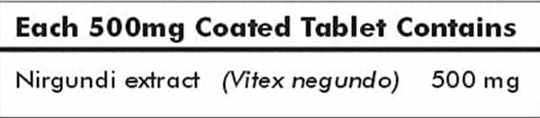 Ved Tattva Nirgundi Tablet (Vitex Negundo) 120 Tablets (Pack Of 2)