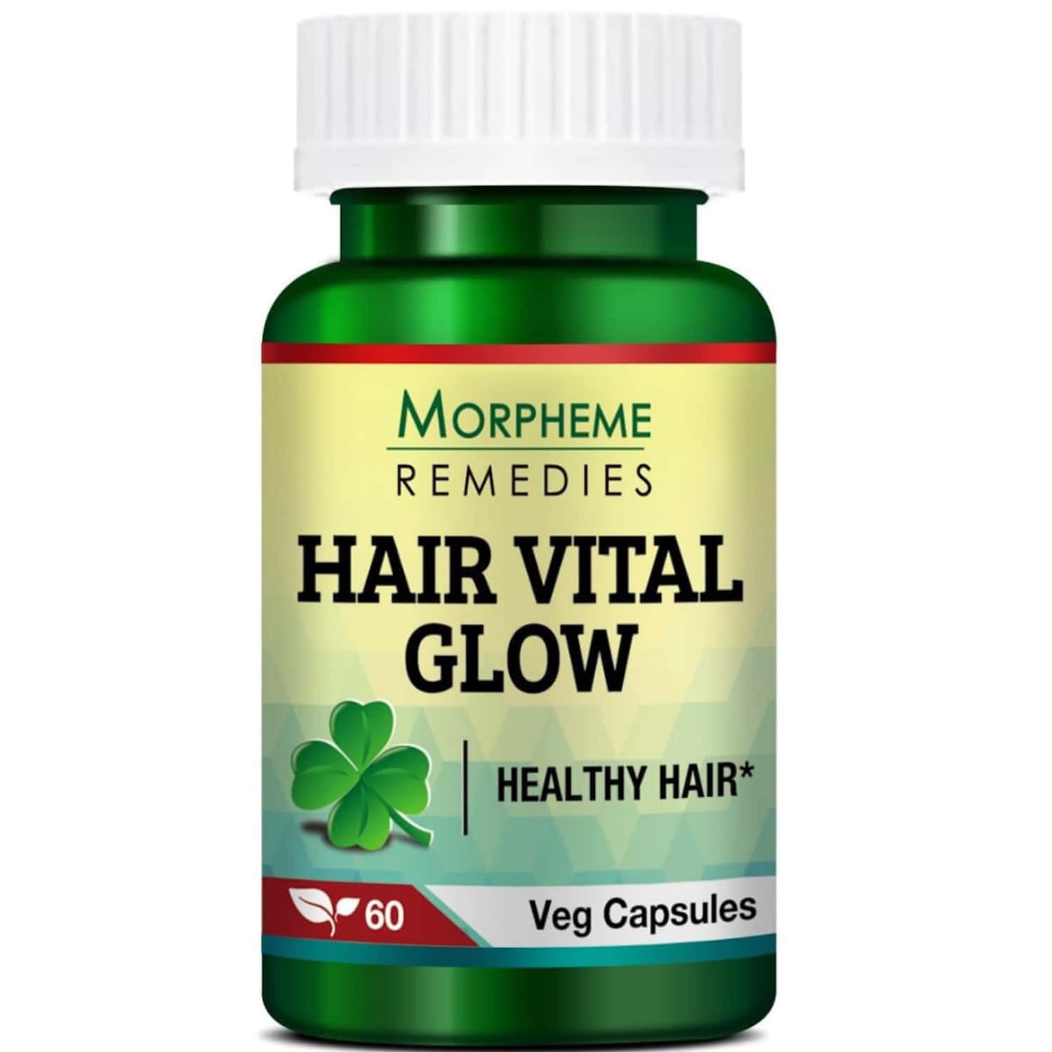 Morpheme Remedies Hair Vital Glow For Hair Health - 60 Veg Capsules