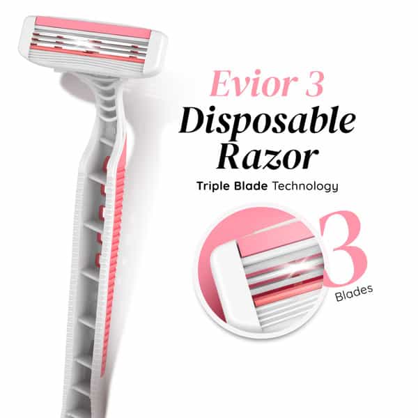 Letsshave Evior 3 Disposable (Pack Of 15)