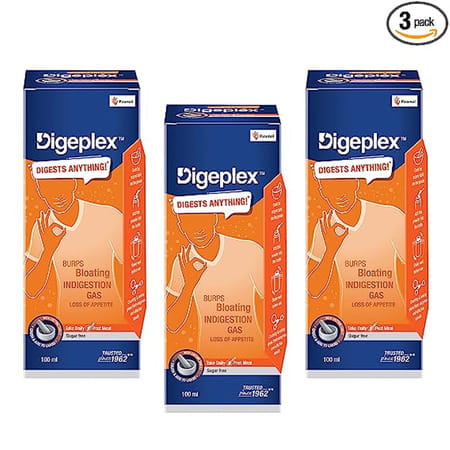 Digeplex Liquid And Tablet | 300 Ml | Pack Of 3