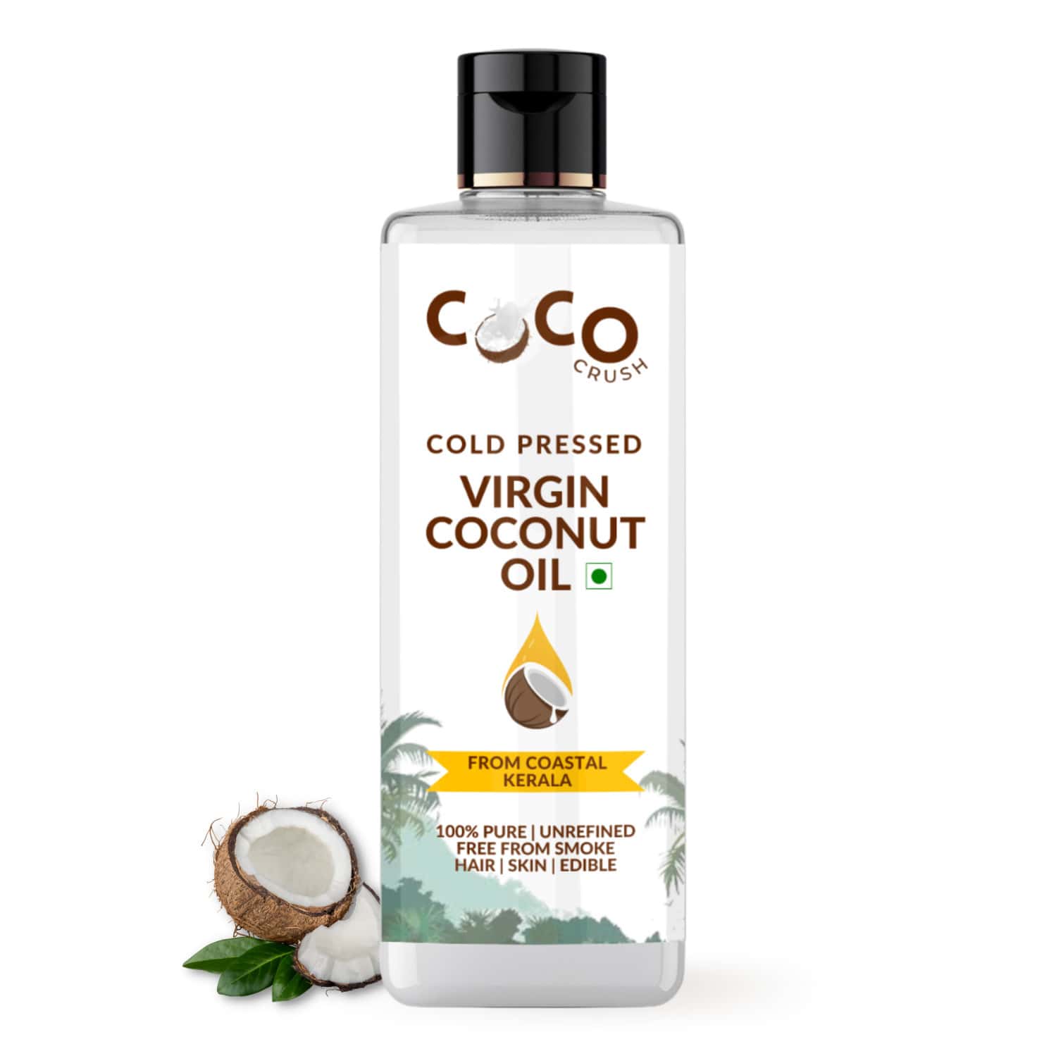 Coco Crush Cold Pressed Virgin Coconut Oil - 50ml