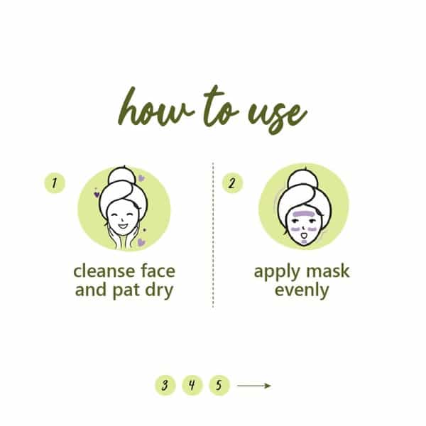 Plum Green Tea Clear Face Mask - 100Gm