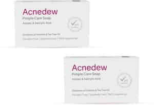 Acnedew Anti Acne & Anti Pimple Soap With Aloe & Tea Tree Oil (100 Gm Pack Of 2)