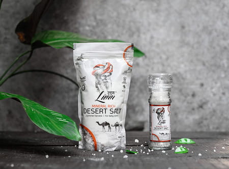 Lunn Combo Of Natural Fine Grain Desert Salt | Pack Of 5 (500 Gm Each)