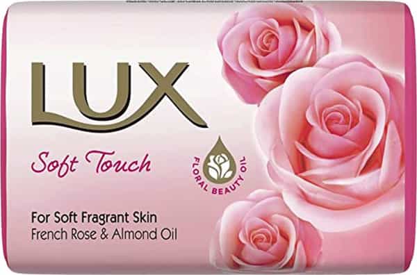 Lux Soft Glow Rose & Vitamin E For Glowing Skin Beauty Soap - 100 Gm