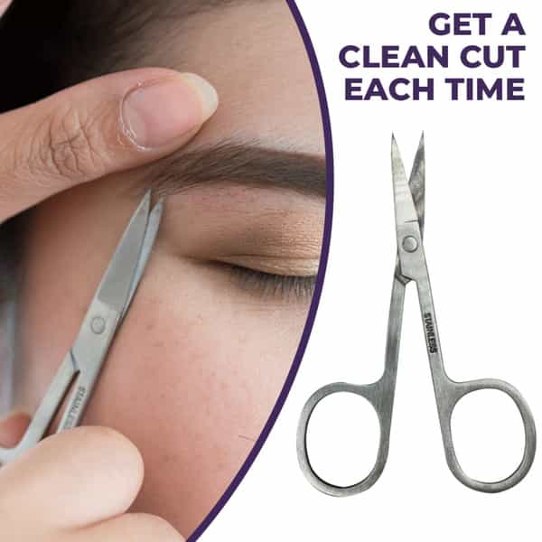 Sanfe Selfly Stainless Steel Cuticle Scissor|Rounded Tip Cuticle| 1 Piece