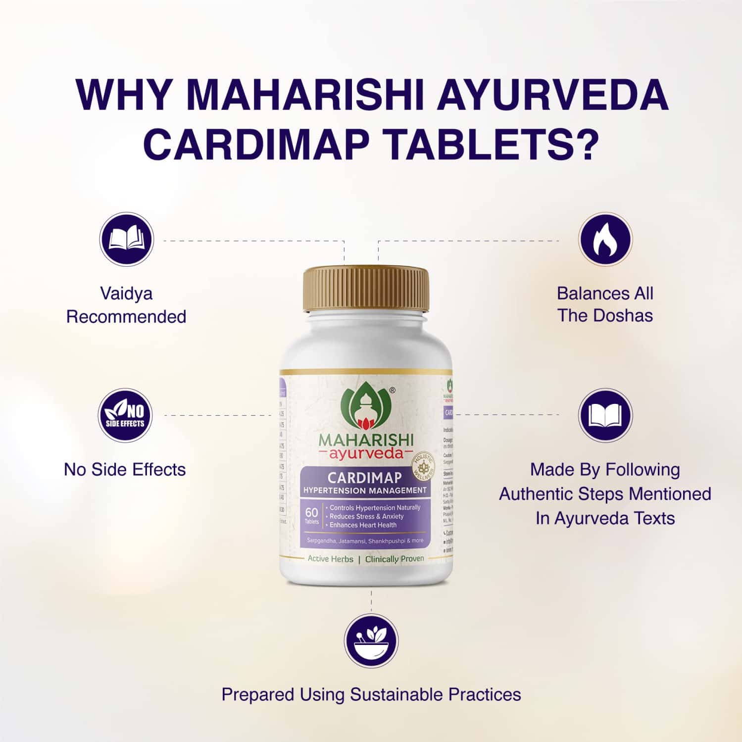 Buy MAHARISHI AYURVEDA CARDIMAP NORMALISES BLOOD PRESSURE NATURALLY