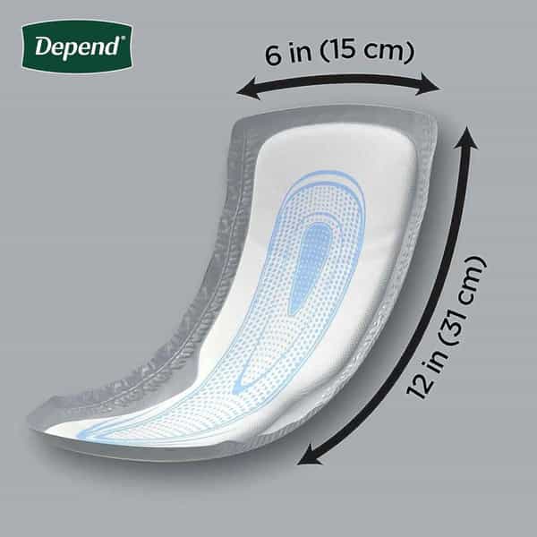 Depend Incontinence Guards For Men Maximum Absorbency 52N