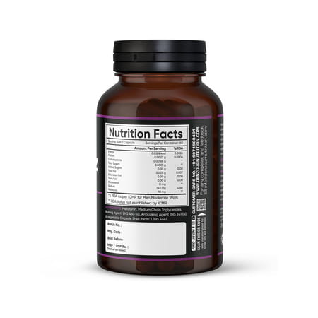 Denzour Nutrition Sleep - Denz Melatonin 10 Mg | Non - Habit Forming | 60 Veg Capsules
