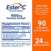 American Health Ester-C Vitamin C | 1 |000 Mg | 90 Coated Tablets