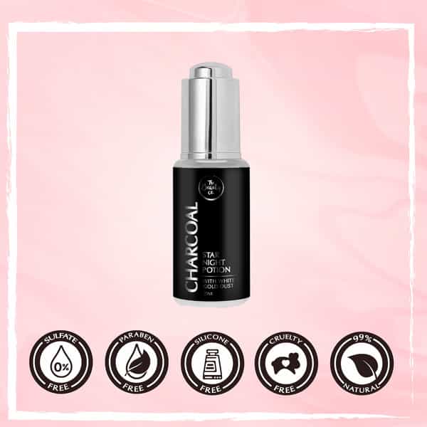 The Beauty Co. Charcoal Star Night Potion For Skin Nourishment (25Ml)