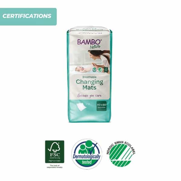 Bambo Nature Changing Mat - 10 Units