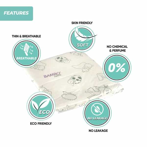 Bambo Nature Changing Mat - 10 Units