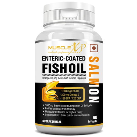 Musclexp Premium Muscle Building Combo|Whey Gold Pouch 1kg|Salmon Fish Oil 60 Softgels|Bcaa Pro 400g