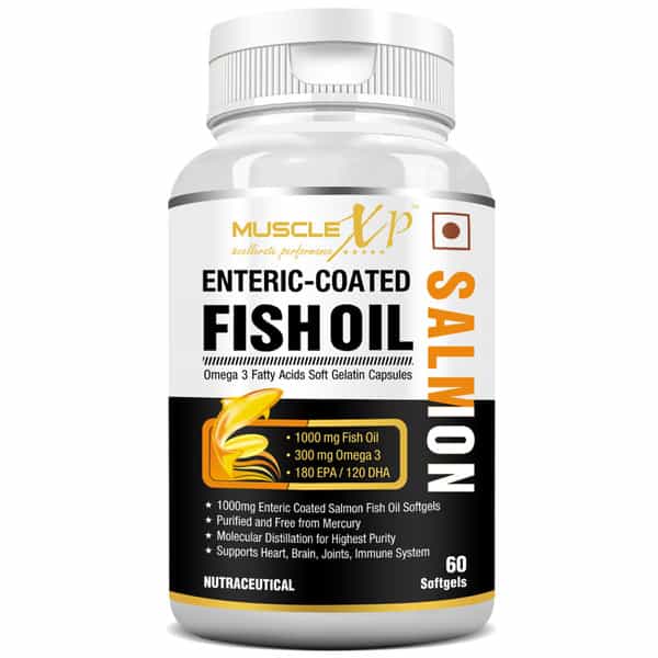 Musclexp Premium Muscle Building Combo|Whey Gold Pouch 1Kg|Salmon Fish Oil 60 Softgels|Bcaa Pro 400G