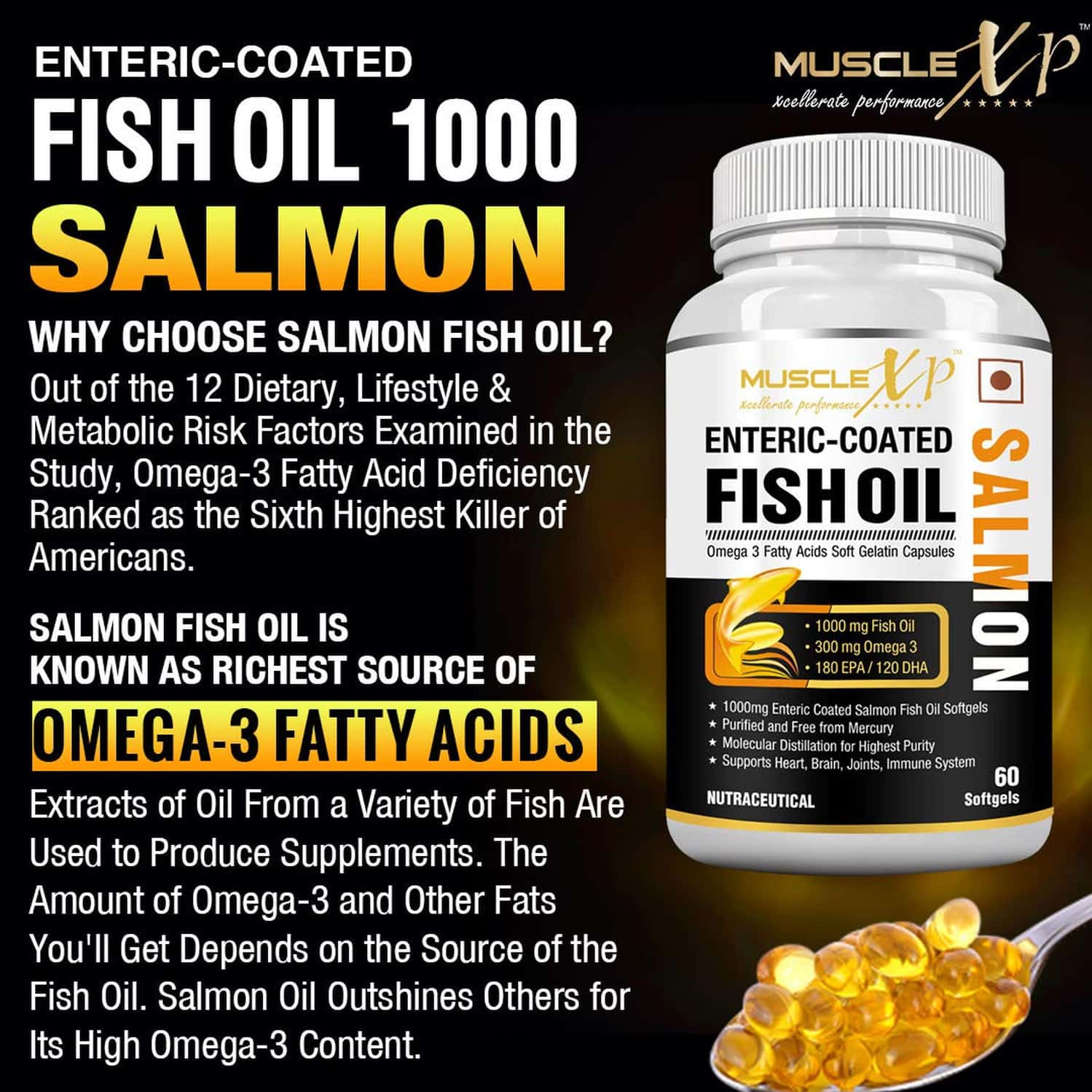 Buy MUSCLEXP PREMIUM MUSCLE BUILDING COMBOWHEY GOLD POUCH 1KGSALMON