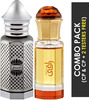 Ajmal Asher Cp Oil Alcohol-Free Attar 12ml For Unisex And Mukhallat Raaqi Cp Attar 10ml For Unisex