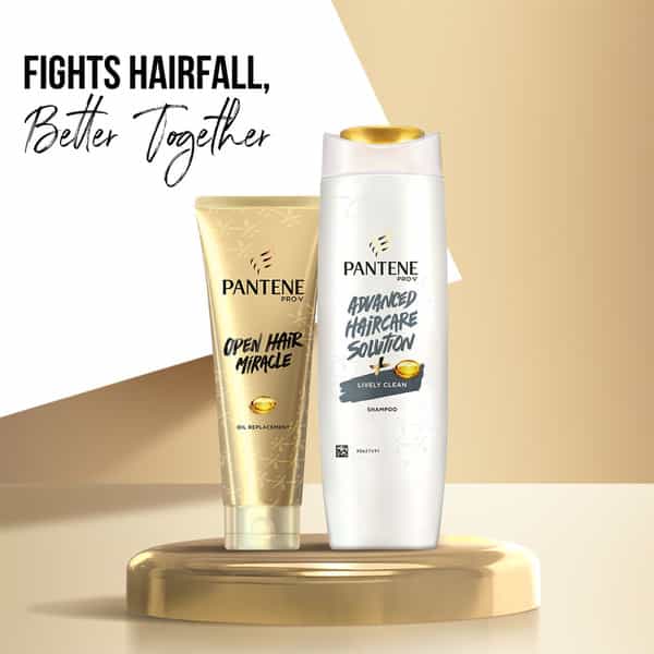 Pantene Advanced Hair Care Solution Lively Clean Shampoo - 90Ml