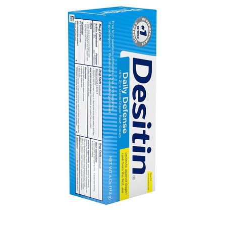 Desitin Rapid Relief Zinc Oxide Diaper Rash Cream | 4 Oz 113 Gm