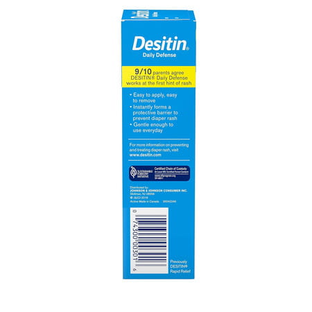 Desitin Rapid Relief Zinc Oxide Diaper Rash Cream | 4 Oz 113 Gm