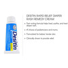 Desitin Rapid Relief Zinc Oxide Diaper Rash Cream | 4 Oz 113 Gm