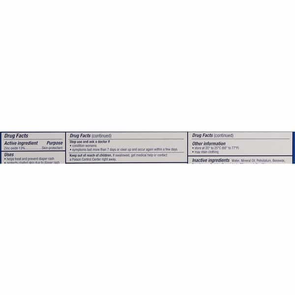 Desitin Rapid Relief Zinc Oxide Diaper Rash Cream | 4 Oz 113 Gm