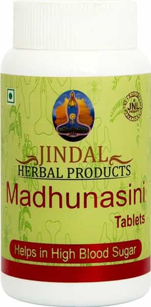 Jindal Herbals Madhunasini Glucose Control Tablets Bottle Of 60 'S