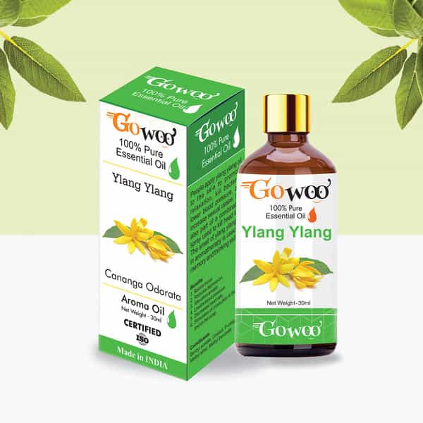Go Woo 100% Pure Ylang Ylang Oil Therapeutic Grade For Perfumes Romance 30 Ml