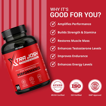 Nirvasa Xtra Josh 30 Tablets (Pack Of 1)