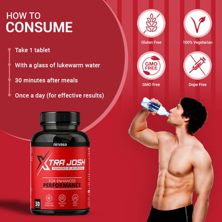 Nirvasa Xtra Josh 30 Tablets (Pack Of 1)
