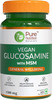 Pure Nutrition Vegan Glucosamine With Msm General Wellbeing 1500Mg Bottle Of 60 Veg Tablets