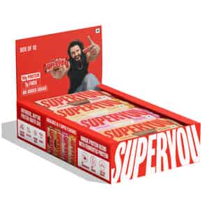 Superyou Assorted Protein Wafer Bars (pack Of 10)|10g Protein | 3g Fiber | No Added Sugar
