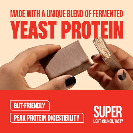 Superyou Assorted Protein Wafer Bars (Pack Of 10)|10G Protein | 3G Fiber | No Added Sugar