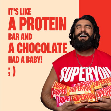 Superyou Assorted Protein Wafer Bars (Pack Of 10)|10G Protein | 3G Fiber | No Added Sugar