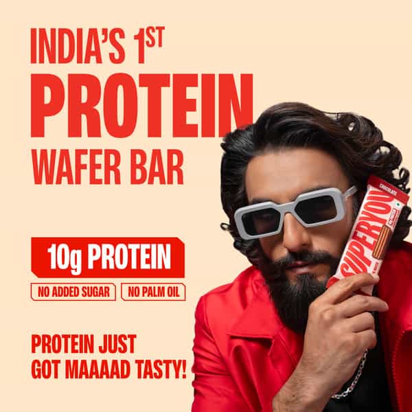 Superyou Assorted Protein Wafer Bars (Pack Of 10)|10G Protein | 3G Fiber | No Added Sugar