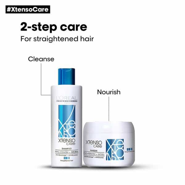 L'oreal Professionnel X-Tenso Care Pro-Keratine Shampoo (200Ml) & Masque (196G)