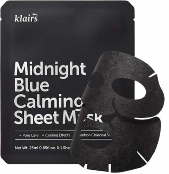 Klairs Midnight Blue Calming Sheet Mask - 25 Ml